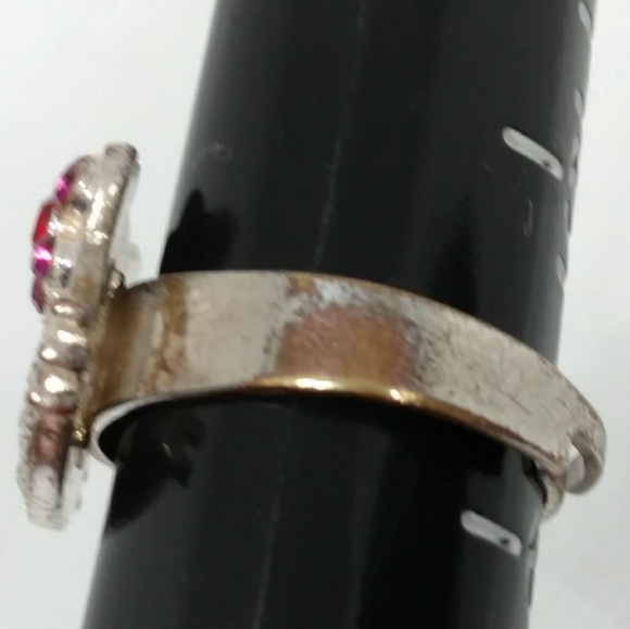 Hello Kitty Rhinestone Adjustable Ring - Picture 2 of 7